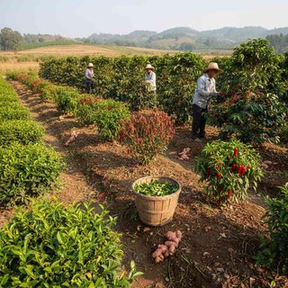 음료용 및 향신용 작물 재배업