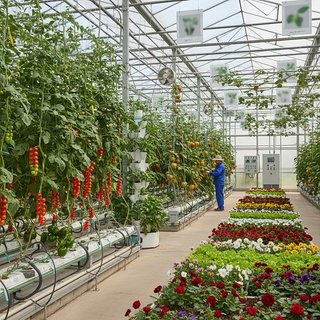 채소, 화훼 및 과실작물 시설 재배업