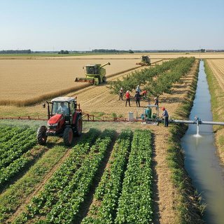 작물재배 지원 서비스업