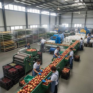 농산물 건조, 선별 및 기타 수확 후 서비스업