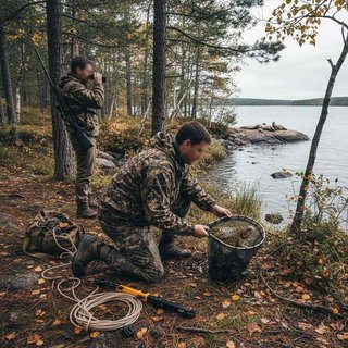 수렵 및 관련 서비스업