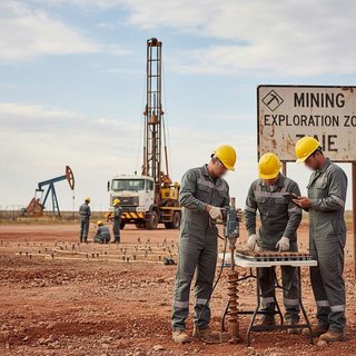 광업 지원 서비스업