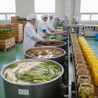 과실 및 그 외 채소 절임식품 제조업