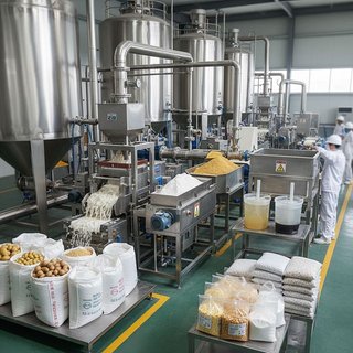 전분제품 및 당류 제조업