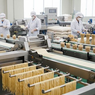 면류, 마카로니 및 유사식품 제조업