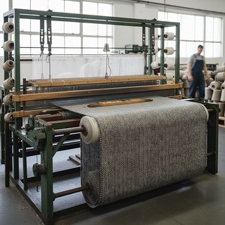 모직물 직조업
