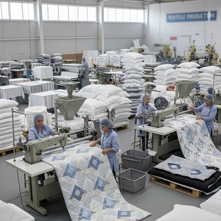 침구 및 관련제품 제조업