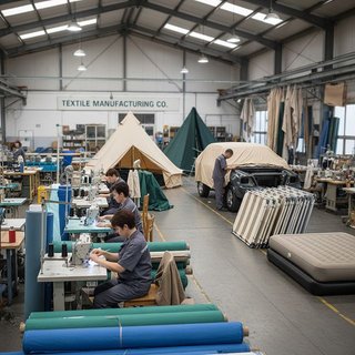 천막, 텐트 및 유사 제품 제조업