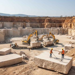 건설용 석재 채굴 및 쇄석 생산업