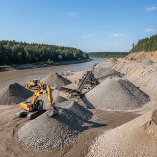 모래 및 자갈 채취업