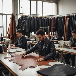 가죽의복 제조업