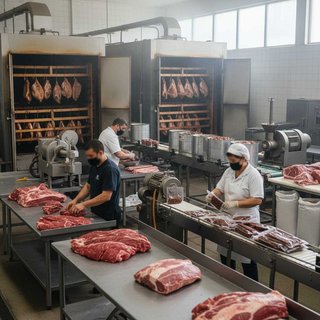 육류 기타 가공 및 저장 처리업(가금류 제외)