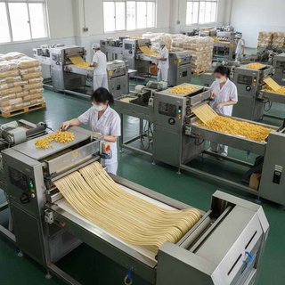 면류, 마카로니 및 유사 식품 제조업