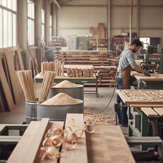 표면 가공 목재 및 특정 목적용 제재목 제조업