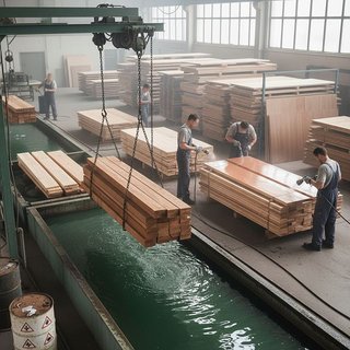 목재 보존, 방부처리, 도장 및 유사 처리업