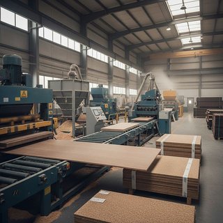강화 및 재생 목재 제조업