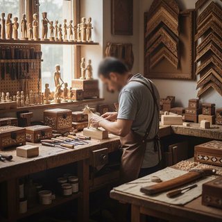 장식용 목제품 제조업