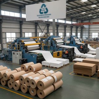 크라프트지 및 기타 상자용 판지 제조업