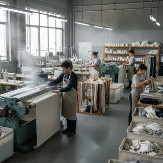 섬유제품 기타 정리 및 마무리 가공업