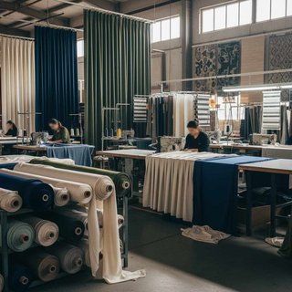 커튼 및 유사 제품 제조업