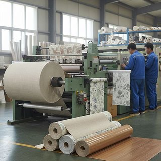 벽지 및 장판지 제조업