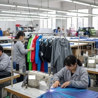 근무복, 작업복 및 유사 의복 제조업