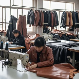 가죽의복 제조업