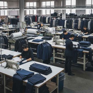 남자용 겉옷 제조업