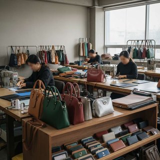 핸드백 및 지갑 제조업