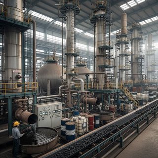 기타 석유정제물 재처리업