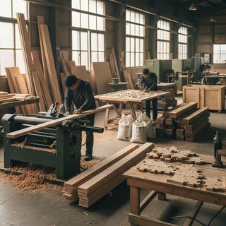 표면 가공목재 및 특정 목적용 제재목 제조업