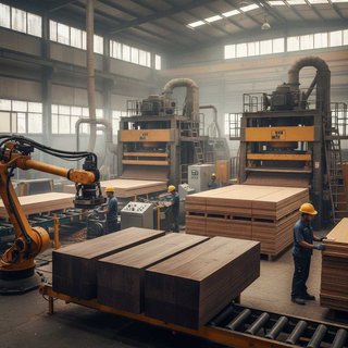 강화 및 재생 목재 제조업