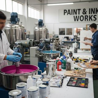 인쇄잉크 및 회화용 물감 제조업