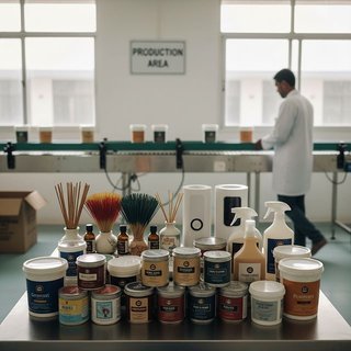 표면광택제 및 실내가향제 제조업