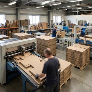 골판지 상자 및 가공제품 제조업