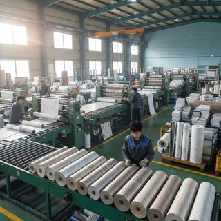 벽지 및 장판지 제조업