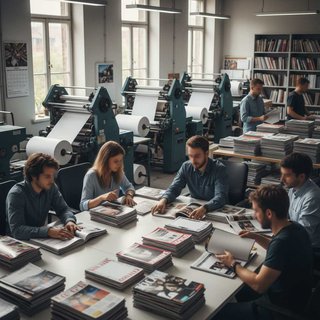 잡지 및 정기 간행물 발행업