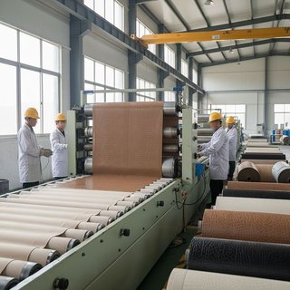 플라스틱 합성피혁 제조업