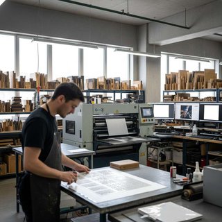 제판 및 조판업