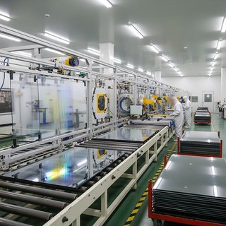 디스플레이 장치용 유리 제조업