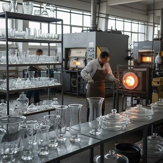 가정용 유리제품 제조업