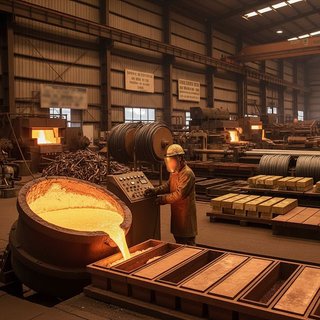 동 제련, 정련 및 합금 제조업