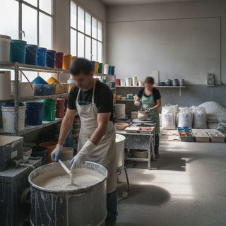 요업용 도포제 및 관련제품 제조업