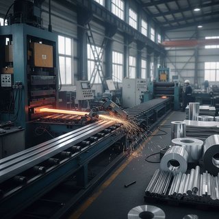 알루미늄 압연, 압출 및 연신제품 제조업