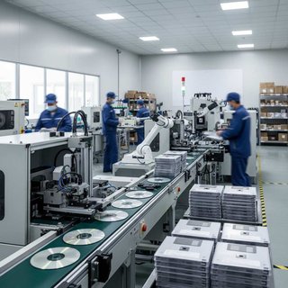 마그네틱 및 광학 매체 제조업