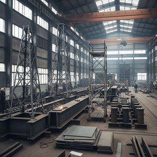 육상 금속 골조 구조재 제조업