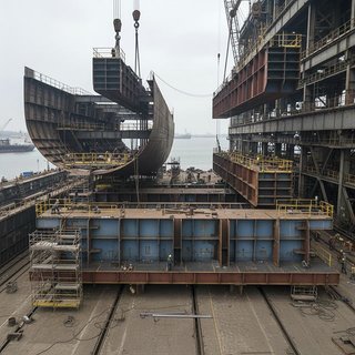 수상 금속 골조 구조재 제조업