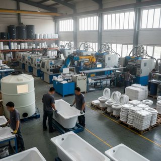 설치용 및 위생용 플라스틱제품 제조업