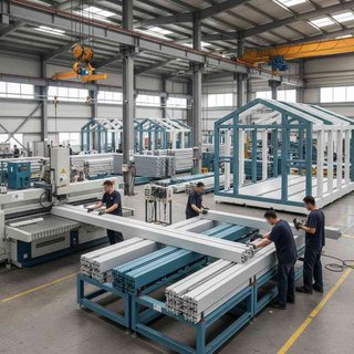 기타 건축용 플라스틱 조립제품 제조업