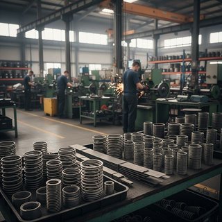 금속 스프링 제조업